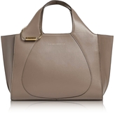 Thumbnail for your product : Victoria Beckham Dove Grey Leather Small Newspaper Tote Bag