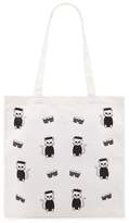 Thumbnail for your product : Forever 21 Beret Cat Print Tote Bag