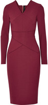 Thumbnail for your product : Roland Mouret Novana double-faced stretch-crepe dress