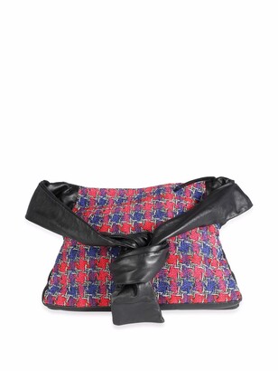 Chanel Pre Owned Tweed Girl shoulder bag