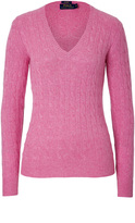 Thumbnail for your product : Polo Ralph Lauren Cashmere Cable Knit Pullover Gr. S