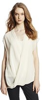 Thumbnail for your product : DKNY Women's High/Low Wrap Top