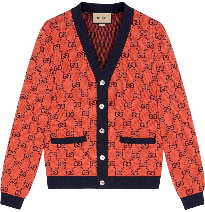 Mens Orange Cardigan | Shop the world's largest collection of fashion |  ShopStyle