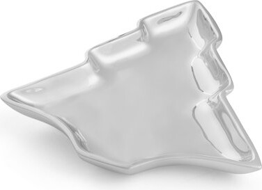 Nambe Christmas Tree Candy Dish