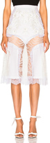 Thumbnail for your product : Rodarte Lace and Laser Cut Skirt