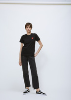 Thumbnail for your product : Comme des Garcons PLAY Black Red Heart T-shirt
