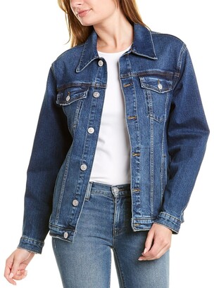 soft oversized denim jacket