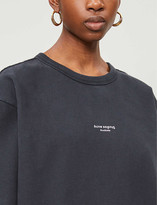 Thumbnail for your product : Acne Studios Logo-printed cotton-jersey jumper