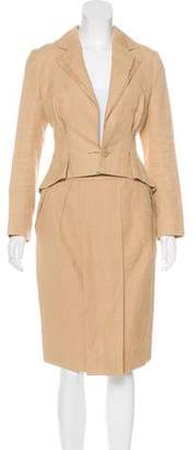 Stella McCartney Structured Pleated Skirt Suit