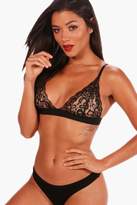 Thumbnail for your product : boohoo Maya Ruched Elastic Underband Bralet