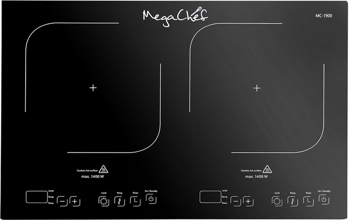 MegaChef Portable Dual Induction Cooktop
