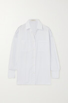 Carla Striped Cotton-poplin Shirt - B 