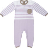 Thumbnail for your product : Malo Stripe Sweater-Knit Coverall