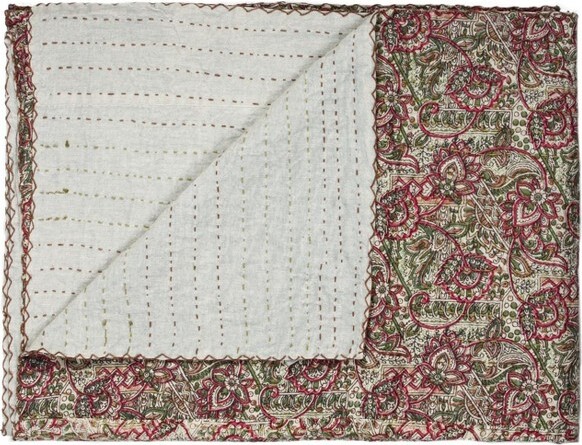 Taj Hotel TajHotelKanthaCottonThrow|Multi80|50"x70"