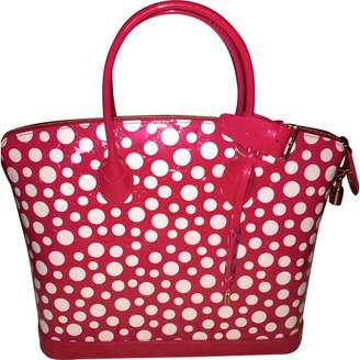 Louis Vuitton Lockit Red Patent leather Handbags