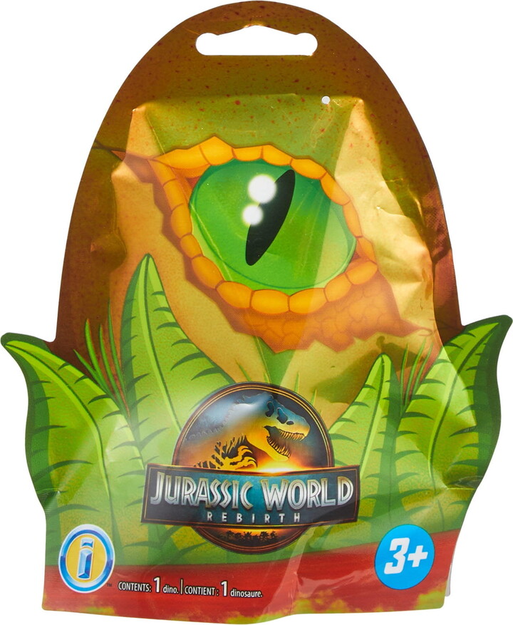 Imaginext Jurassic World Miniature Dinosaur Toy Blind Bag Collection for Kids, Styles May Vary