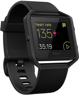 Fitbit Blaze Black Elastomer Band Fitness Watch 40mm