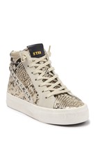 gold high top sneakers womens
