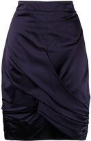 Thumbnail for your product : Burberry Pre-Owned Draped-Effect Pencil Skirt