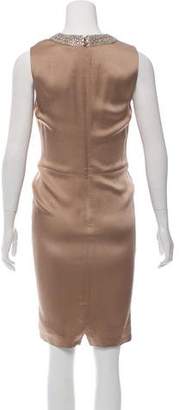 Ralph Lauren Collection Sleeveless Embellished Dress