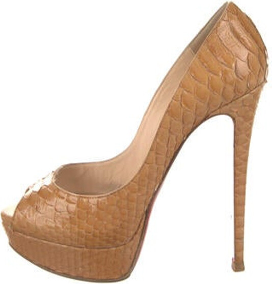 Christian Louboutin Snakeskin Animal Print Pumps ShopStyle
