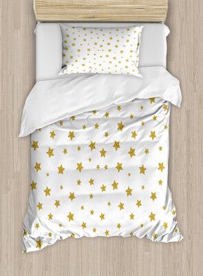 Ambesonne Star Duvet Cover Set