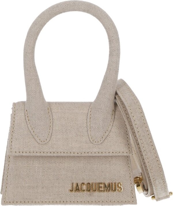 Shop Jacquemus Signature Mini Le Chiquito Top Handle Bag