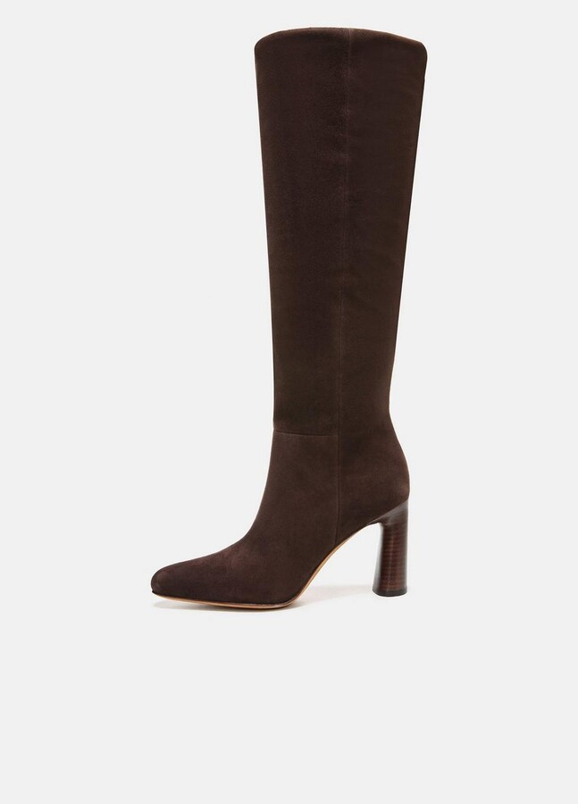 Vince Highland Suede KneeHigh Boot ShopStyle