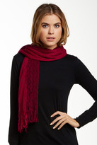 Thumbnail for your product : David & Young Fringe Knit Scarf