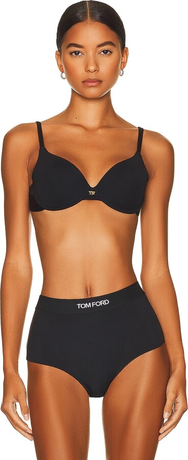 TOM FORD Padded Bra in Black