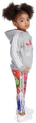 adidas Girls' Graphic Hoodie/Leggings Set Infant