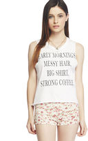 Thumbnail for your product : Wet Seal Early Mornings Tank