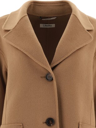 コート S MAX MARA WOOL SINGLE-BREASTED COAT S Max Mara Single-breasted wool coat S Max Mara