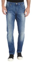 Thumbnail for your product : Robert Graham indigo 'Strechin Out Slim Jim' jeans