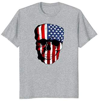 Skull American Flag Shirt