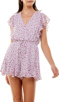 Thumbnail for your product : Rowa Ruffle Sleeve Romper