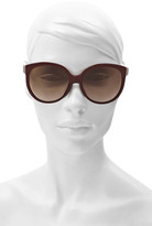 Thumbnail for your product : Fendi Round-frame Two-tone Acetate Sunglasses
