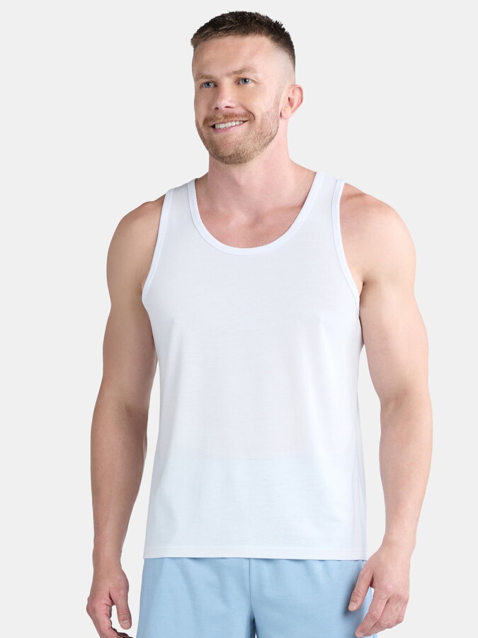 Athletic Works Men's and Big and Tall Tri Blend Tank Top, Sizes XS-4XLT