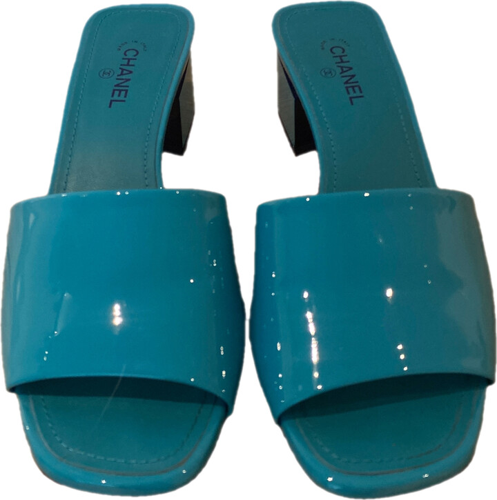 Chanel Patent leather mules & clogs - ShopStyle