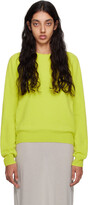 Thumbnail for your product : Frenckenberger Yellow Mini R-Neck Sweater