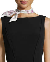 Thumbnail for your product : Anna Coroneo Flowers Silk Square Scarf