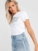 Thumbnail for your product : Levi's New Levis The Perfect T Shirt In White With Holiday Graphic Womens Tops &