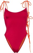 Thumbnail for your product : ACK Tintarella Flirt tie side swimsuit