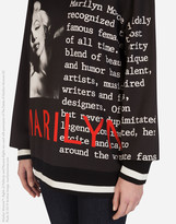 Thumbnail for your product : Dolce & Gabbana Jersey Sweatshirt With Marilyn Monroe Print