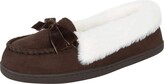 Thumbnail for your product : Jessica Simpson Women's Micro Suede Moccasin Indoor Outdoor Slipper Shoe