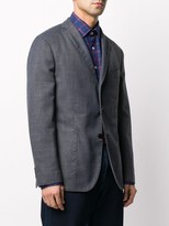 Thumbnail for your product : Boglioli Single Breasted Patch-Pocket Blazer