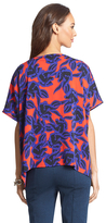 Thumbnail for your product : Diane von Furstenberg New Hanky Relaxed Printed Top