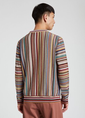 Paul Smith Men's 'Signature Stripe' Wool Sweater
