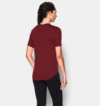 Under Armour Women's Boston College Charged Cotton® Short Sleeve T-Shirt
