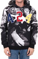 Thumbnail for your product : 424 Logo hoodie multicolor